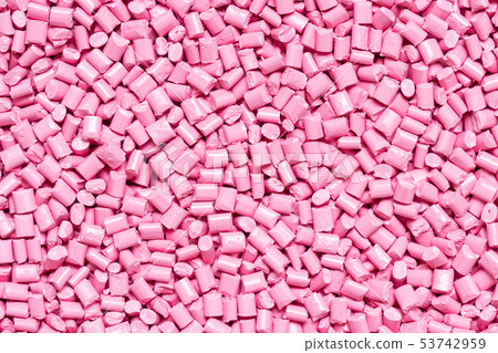 pink plastic resin granules ( Masterbatch ) for 53742959