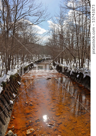 Benkei River in Sobetsu-cho, Hokkaido 53743873