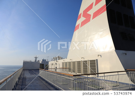 新日本海上渡輪,Azarare煙囪。 新日本海上渡輪,Azarare煙囪。 53743974