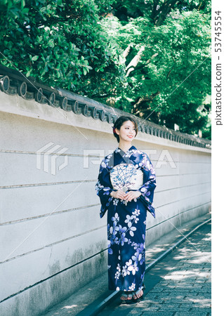Yukata Women and Kyoto Yukata Women and Kyoto 53745554