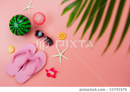 Table top view accessory of clothing women & men Table top view accessory of clothing women & men 53745978