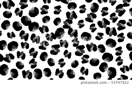 Leopard print. Animal skin pattern. 53747922
