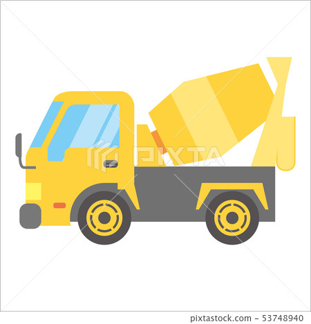 Illustration of a working car Car | Blender | Deformed, Comic, Anime-like 53748940
