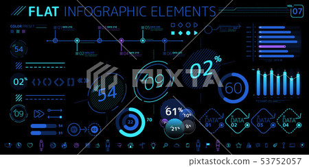 Corporate Infographic Vector Elements Collection Corporate Infographic Vector Elements Collection 53752057
