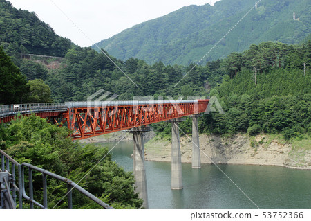 Oigawa Railway Ikawa Line Apt Train Rainbow Bridge 53752366