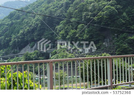 A view from Oigawa Railway Ikawa Line Apt type train 53752368