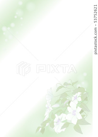 在哀悼期間明信片的鐵絲 53752621