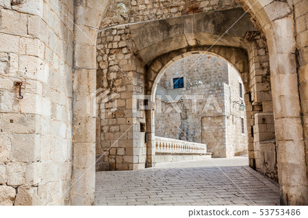 The beautiful architecture of Dubrovnik The beautiful architecture of Dubrovnik 53753486