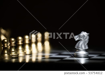 chess board game for competition and strategy 53754812