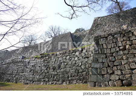 Marugame Castle with no stone walls 53754891