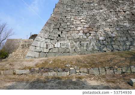 Marugame Castle with no stone walls 53754930