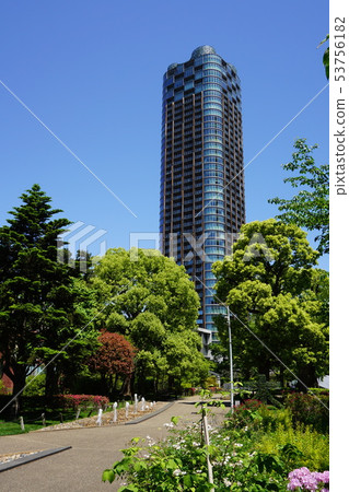 Park Court Akasaka Sakaicho從東京市中心Sakaimachi公園看到的塔 Park Court Akasaka Sakaicho從東京市中心Sakaimachi公園看到的塔 53756182