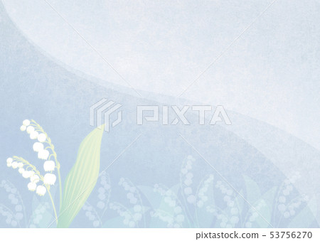 Background material _ Lily of the valley 53756270