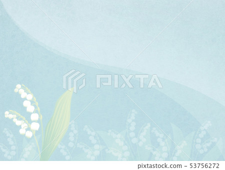 Background material _ Lily of the valley 53756272