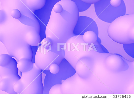Abstract background with pink and blue liquid drops Abstract background with pink and blue liquid drops 53756436