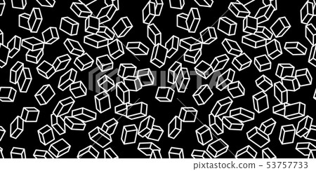 Three-dimensional geometric pattern-seamless - Stock Illustration ...