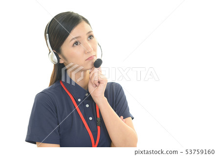 Anxious expression operator Anxious expression operator 53759160