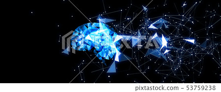 Abstract artificial intelligence image - Stock Illustration [53759238 ...