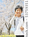 Laughing first grader 53759351