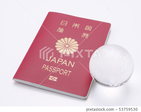 Passport and Crystal Earth Passport and Crystal Earth 53759530