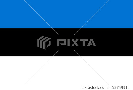 Estonia vector flag 53759913