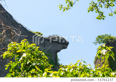 A view from below at the bottom of the hell (Nobo, Anbo-gun, Chiba Prefecture) Photograph taken in May 2019 53761237