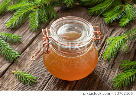 Syrup made from young spruce tips Syrup made from young spruce tips 53762166
