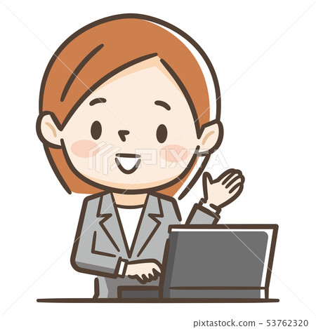 Female personal computer 53762320