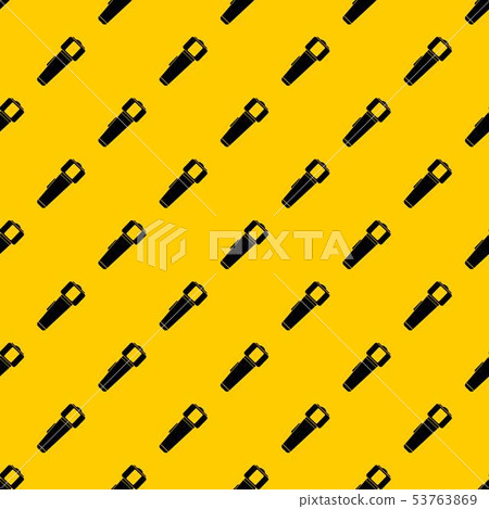 Hand flashlight pattern vector Hand flashlight pattern vector 53763869