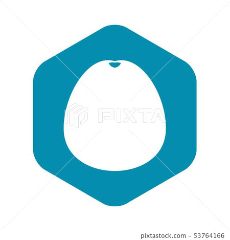 Pomelo icon, simple style Pomelo icon, simple style 53764166
