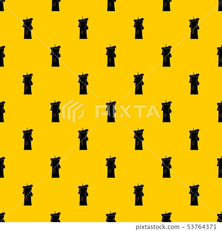Small candle pattern vector 53764371