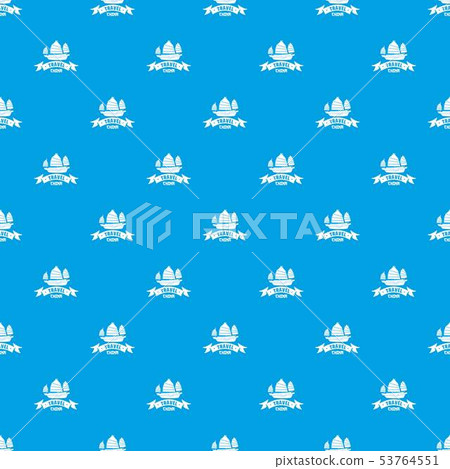 China ship pattern vector seamless blue 53764551