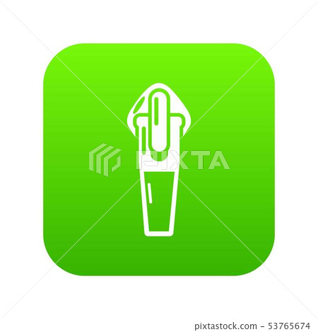 Textile zip icon, simple style - Stock Illustration [53765674] - PIXTA