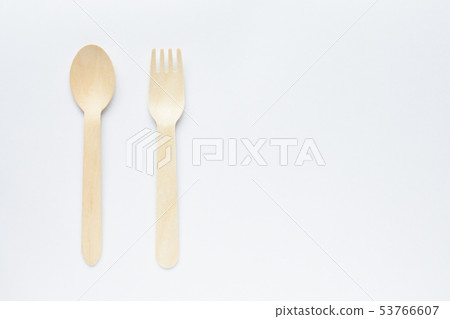 Fork and spoon image of a meal 53766607
