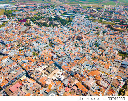Aerial view of Merida, Spain Aerial view of Merida, Spain 53766635