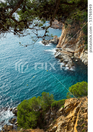 Costa Brava coastline Costa Brava coastline 53766949