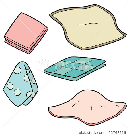 vector set of handkerchief vector set of handkerchief 53767516
