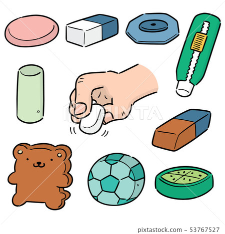 vector set of eraser vector set of eraser 53767527