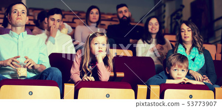 Child tired to watch film