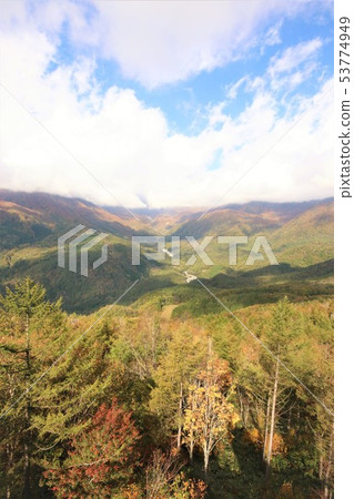 Hakuba's autumn leaves Hakuba's autumn leaves 53774949