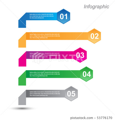 Info-graphic design template. Info-graphic design template. 53776170