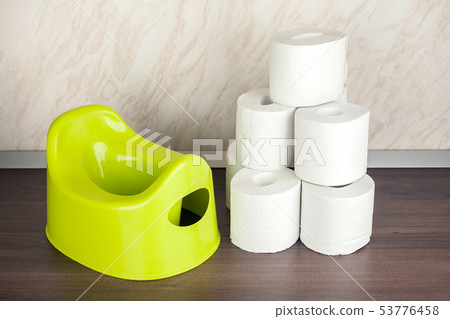 children's toilet pot green, nappies and toilet children's toilet pot green, nappies and toilet 53776458