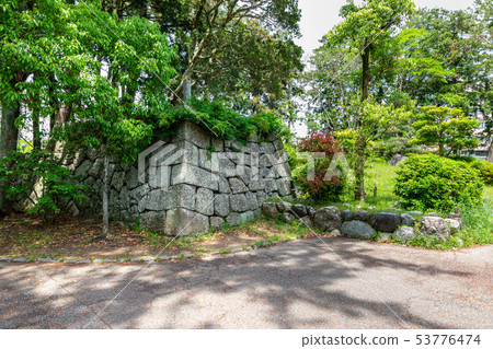Nishinomaru Ishigaki Tsu castle ruins Nishinomaru Ishigaki Tsu castle ruins 53776474