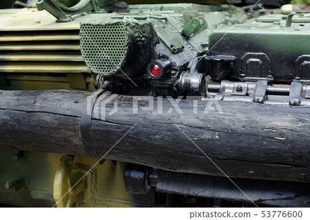backside of a military tank close view 53776600