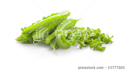 winged bean on white background winged bean on white background 53777805