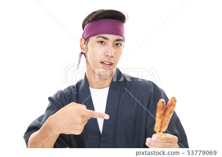 微笑的廚師 53779069