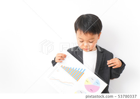 給演示文稿的商人 給演示文稿的商人 53780337