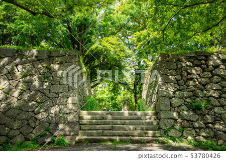 The ruins of the back gate Tsushiro The ruins of the back gate Tsushiro 53780426