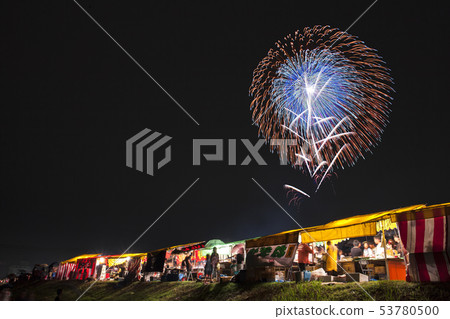 [岐阜縣岐阜市] Nagara河的煙花匯演 53780500