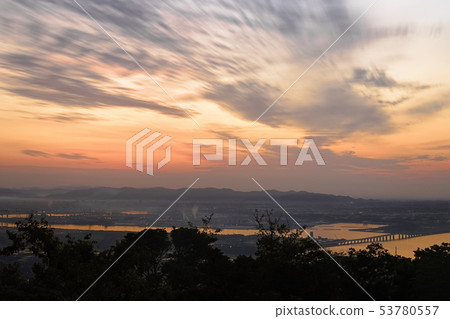 Tahara city Zao observatory sunrise 53780557